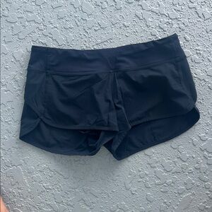 Lululemon Navy Blue Run Speed Run Shorts